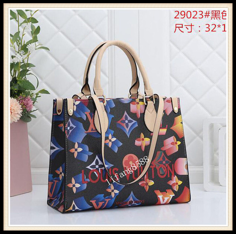 

Luxurys bags Messenger Bag Women Totes Fashion LV LOUIS Bags Vintage printing Shoulder Bags classic crossbody bag Vitton 896, Red;black