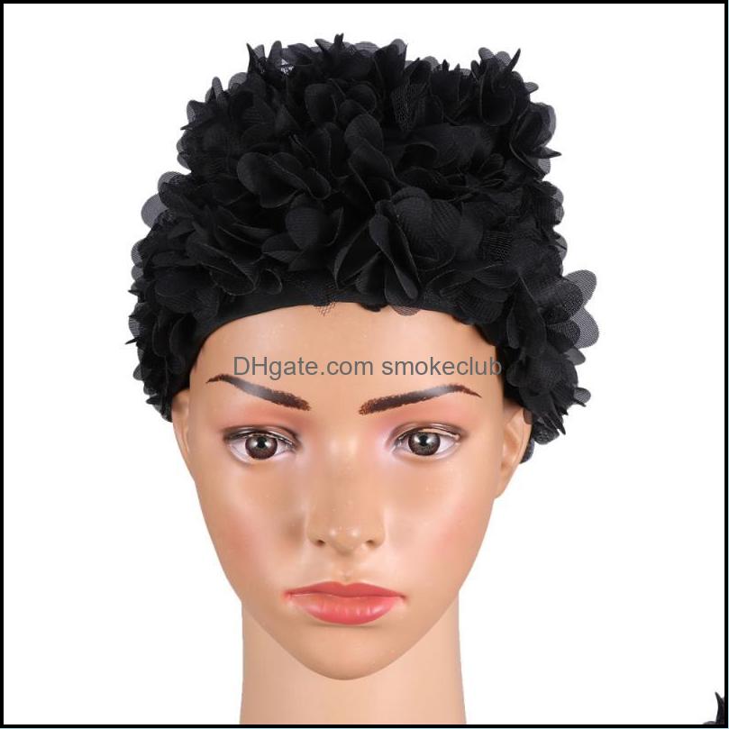 

Equipment Sports & Outdoorsflower Petals Shaped Swim Cap Fashion Swimming Hat Adts Bathing Black Caps Drop Delivery 2021 Kmb5Q