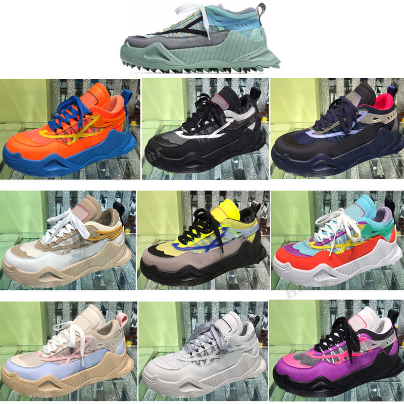 

Off Men white shoes black sneakers Arrow sharp corner bottoms stitching color Women designer street fashion ODSY-1000 casual footwear shoe