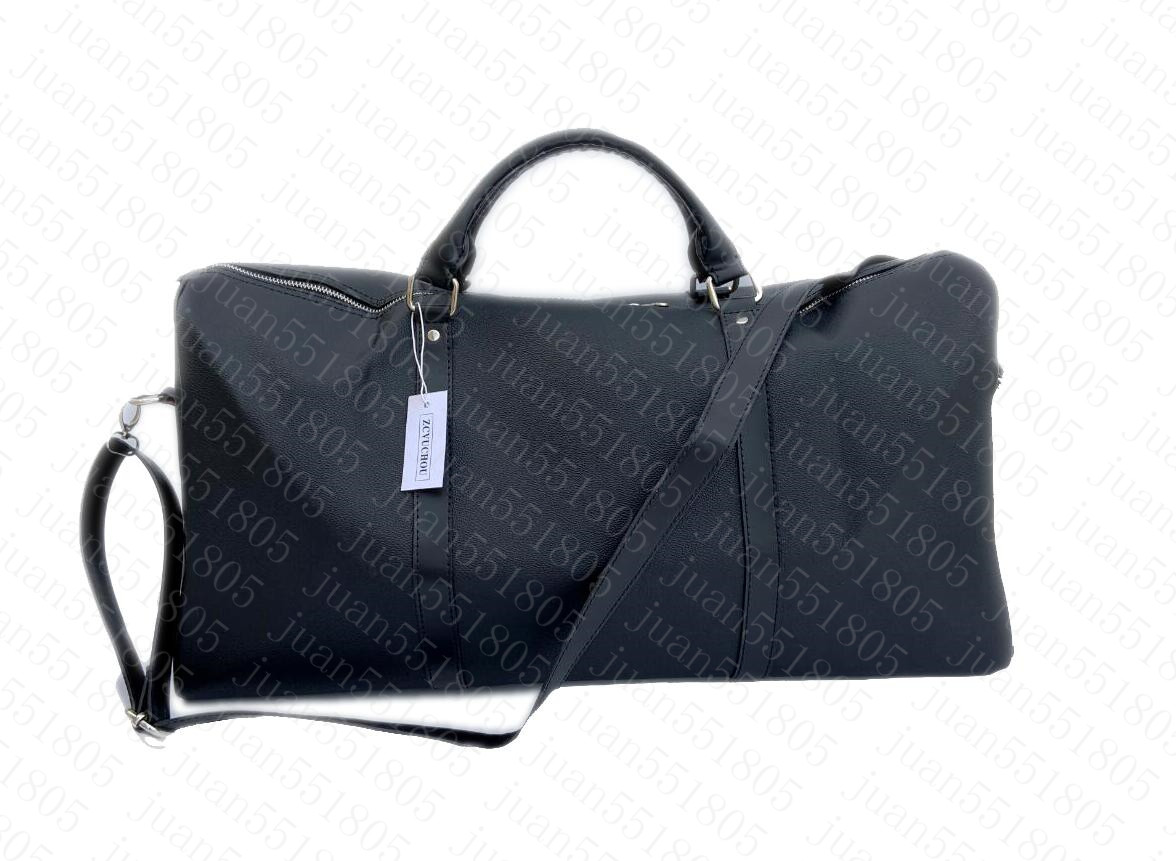 

54CM Brand designer men women luggage handbag Sport&Outdoor Packs shoulder Travel bags messenger bag Totes bags Unisex handbags Duffel Bag, 54cm black grid