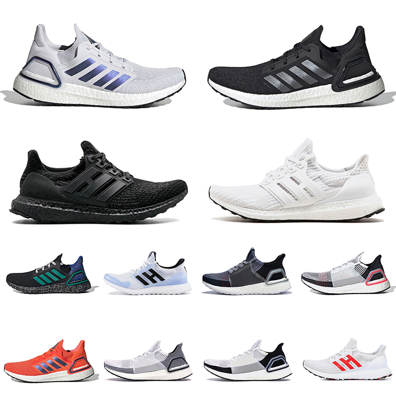 

Mens Womens Ultraboosts 19 Mens Women Running Shoes Solar Yellow Core Black Tech Indigo Jemes Bond Sneakers Trainers, Triple black