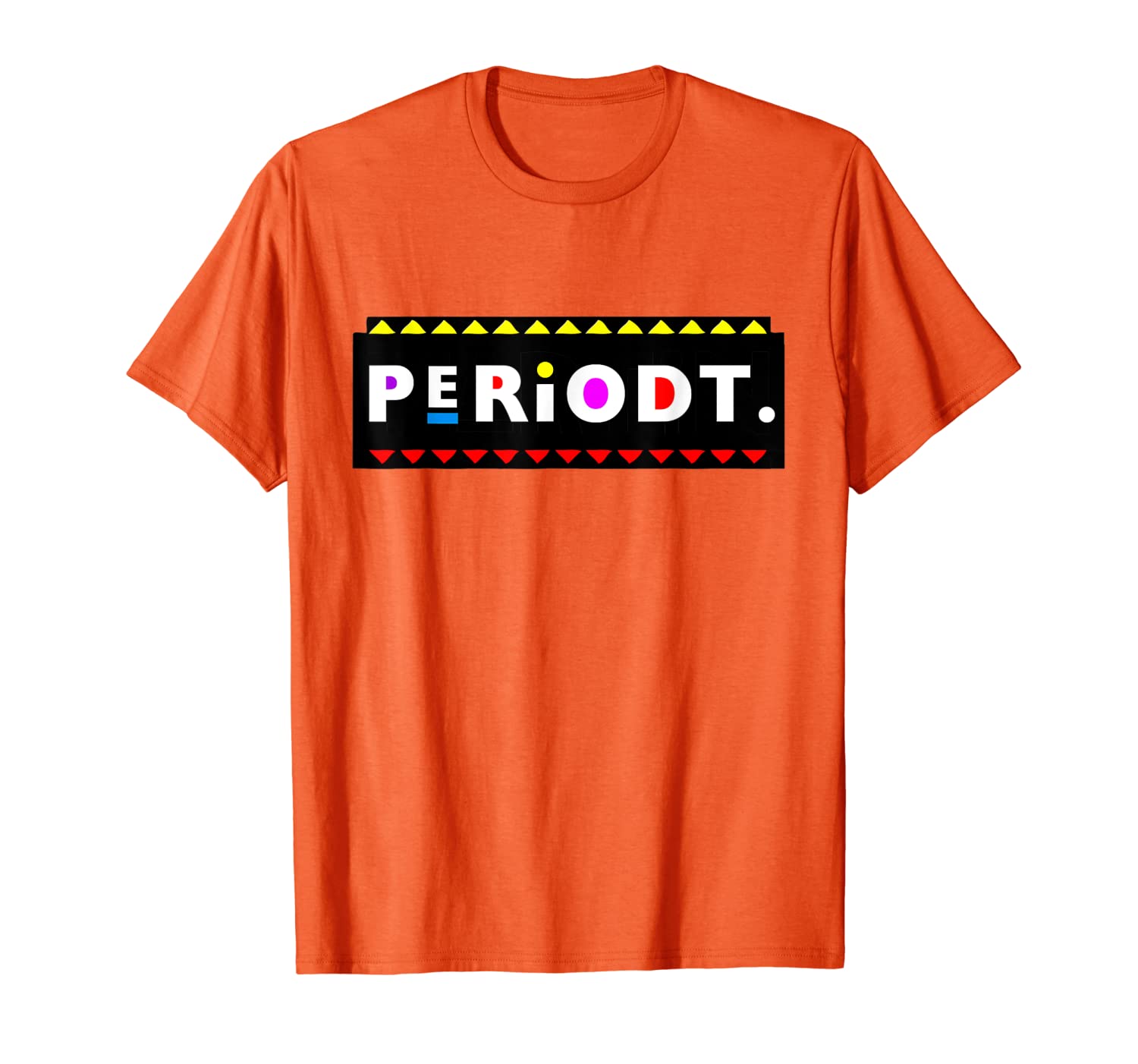 

periodt - retro style don't at me funny t-shirt, White;black