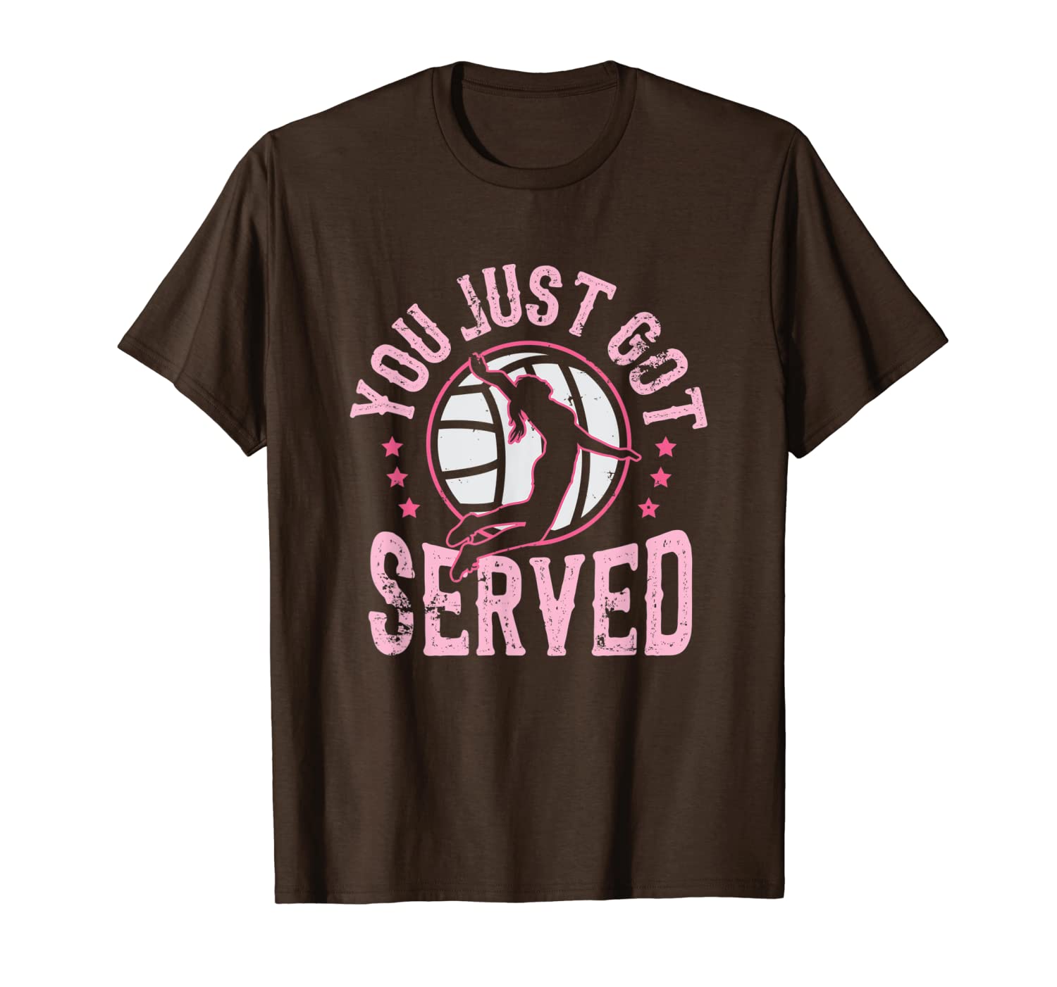 

you just got served t-shirt volleyball beach volleyball gift, White;black