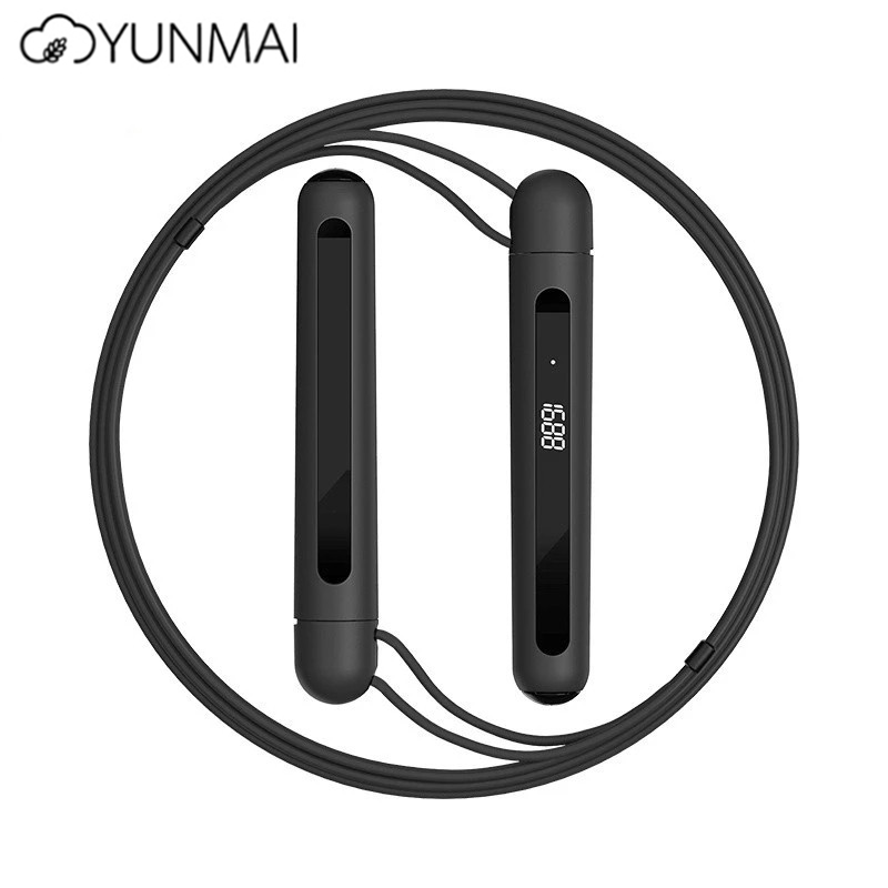 

Smart Home Control Yunmai Sport Jump Rope 3M Wire App Skipping One-piece Bearing 360 Degree Sensor Monitoring