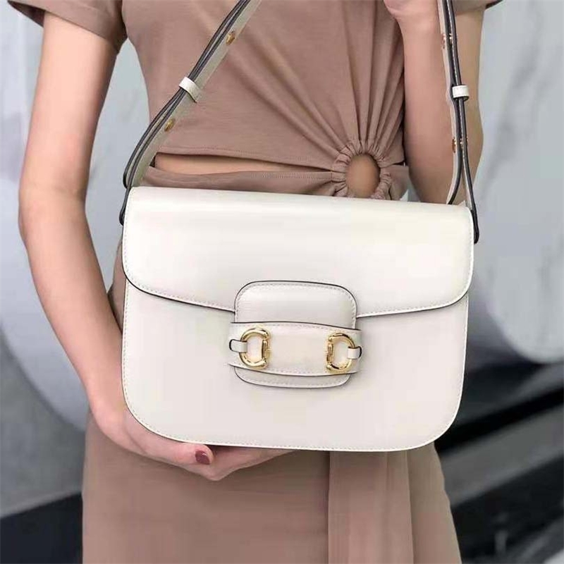 

Women Luxurys Designers Bags 2021 1955 horse Title head buckle postman's leather one slanting anc Designer Handbag Handbags Totes Crossbody Bag