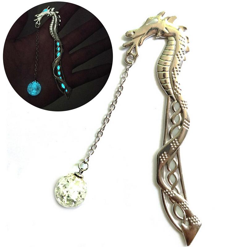

Bookmark Cartoon Dragon Shape Stationery School Office Supply