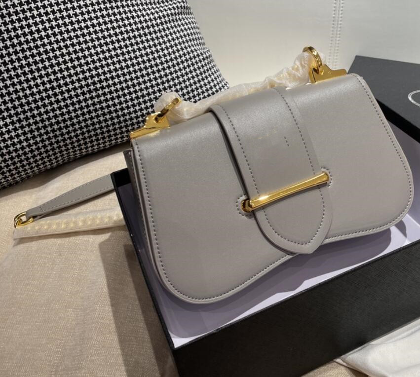2021 High quality flap bag luxury designer handbags original leather women shoulder bags fashion medium crossbody bag