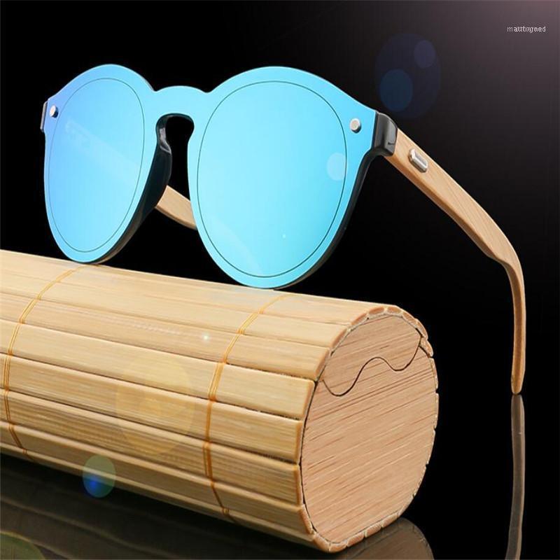 

Sunglasses MONGOTEN Retro Unisex Fashion Full Rim Round Frame Polarized UV400 Protection For Driving Goggle1