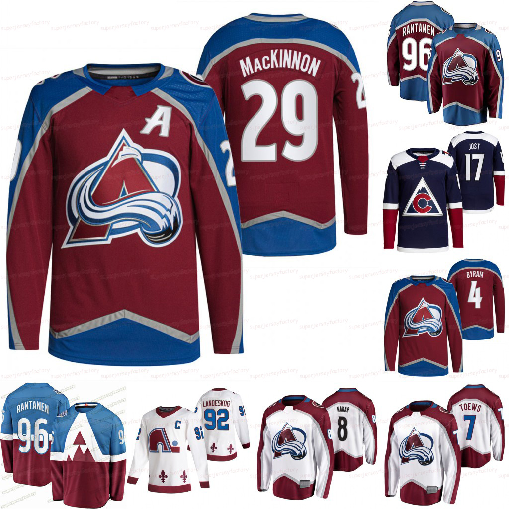 

Nathan MacKinnon Colorado Avalanche 2021 22 Jersey Cale Makar Mikko Rantanen Logan O'Connor Devon Toews Nazem Kadri Bowen Byram Andre Burakovsky Jost Johansson, Navy men s-xxxl