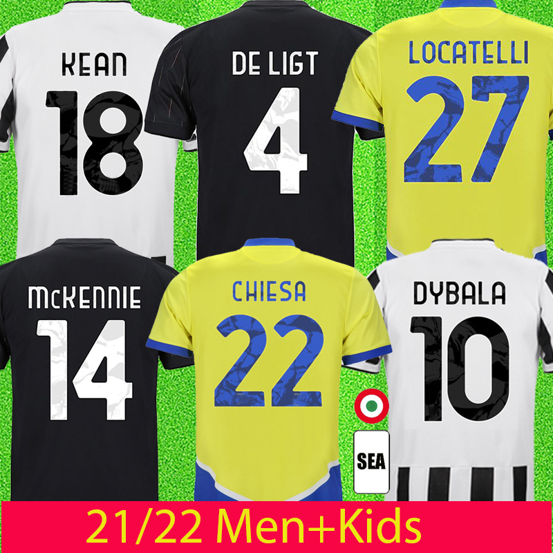 

21 22 juventus soccer jerseys 2021 2022 KEAN DYBALA MORATA CHIESA McKENNIE LOCATELLI Top football kit shirts JUVE chiellini bonucci Kits Men Kids, Home