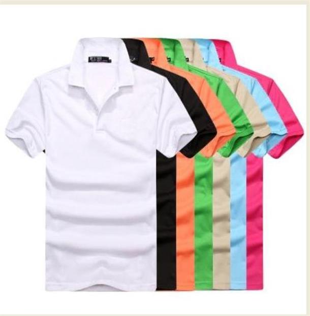 

Mens Designer Polo T Shirts Men's Polo Homme Summer Polos Shirt Embroidery Polos T Shirts High Street Trend Shirt Top Tee S-6XL 22colors, Black