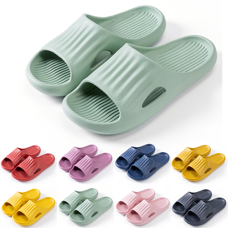 

Hotsale Non-Brand mens women slippers shoes red Lemon yellow green pink purple blue men slipper bathroom wading shoe eur 36-45, Item #1