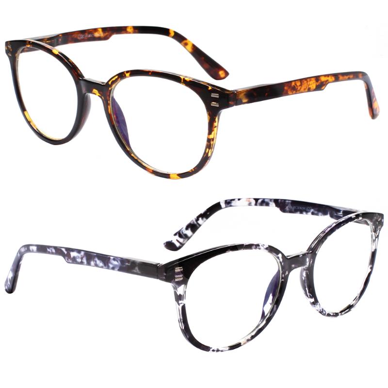 

Sunglasses Reading Glasses Unisex Retro Printing Transparent Diopter +0, +50, +75, +100...+600