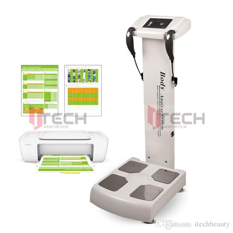 

New Body Scan Analyzer for Fat Test Machine Health Inbody Body composition Analyzing Beauty Equipment bio impedance elements analysis device