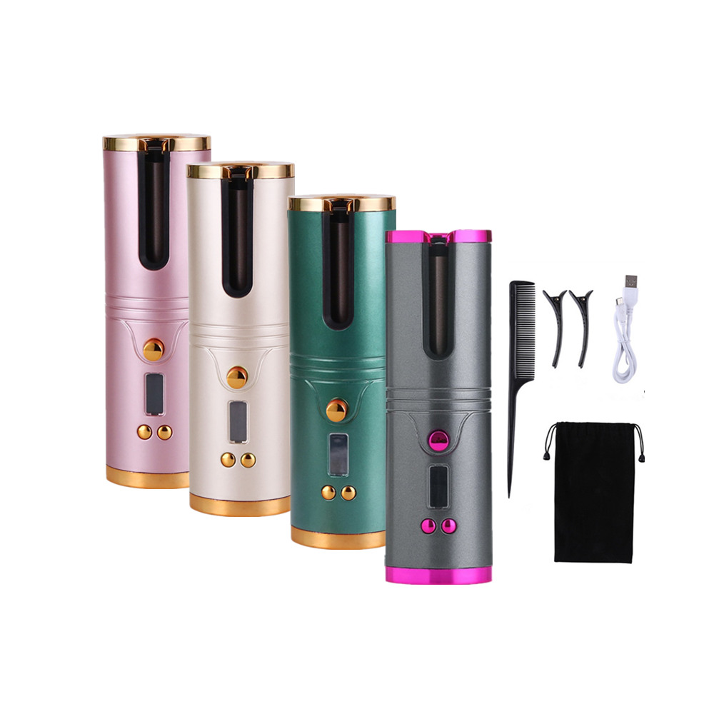 

Automatic Hair Curler Wireless Corrugation for Hair Curling Iron Curl Waves Ceramic Curly Rotating Styler1 Women Electric Tool