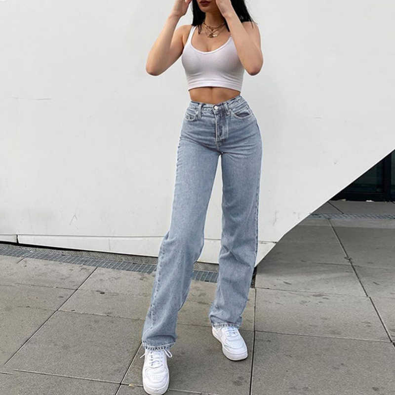 Women&#039;s Jeans Pantalones vaqueros rectos con estampado de mariposa Harajuku para mujer,Q28 pantalones cintura alta, 5O7R-image-702931697