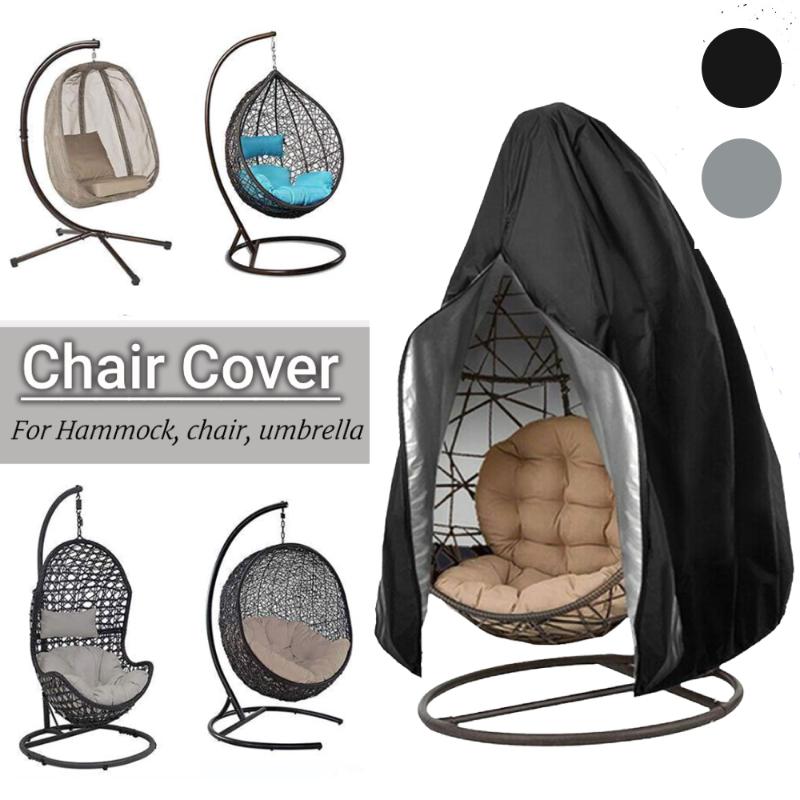Camp Furniture Swing Chair Dust Covers Anti-UV Waterproof Patio Weave Hanging Egg Cover Garden Outdoor Gartenstuhl-image-703479494