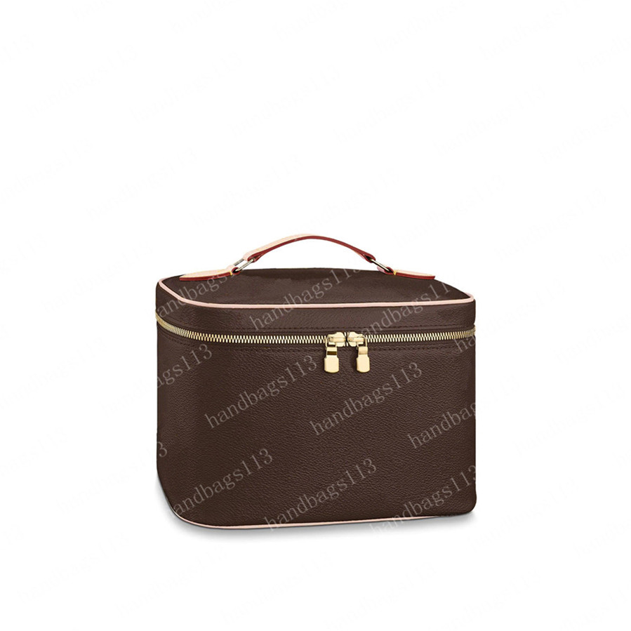 

Cosmetic Bag Pouch Nice Makeup Cases Women Toiletry Travel Bags Clutch Handbags Purses Mini Wallets 00 BW01, 24x18x14.5cm