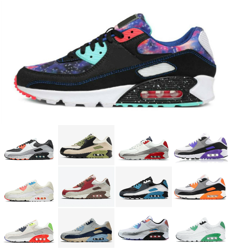 

Top Quality Casual 90 Running Shoes 90s Men Supernova Camo UNC USA Volt Triple White Black Univeristy Red Hyper Grape Women Trainers Outdoor