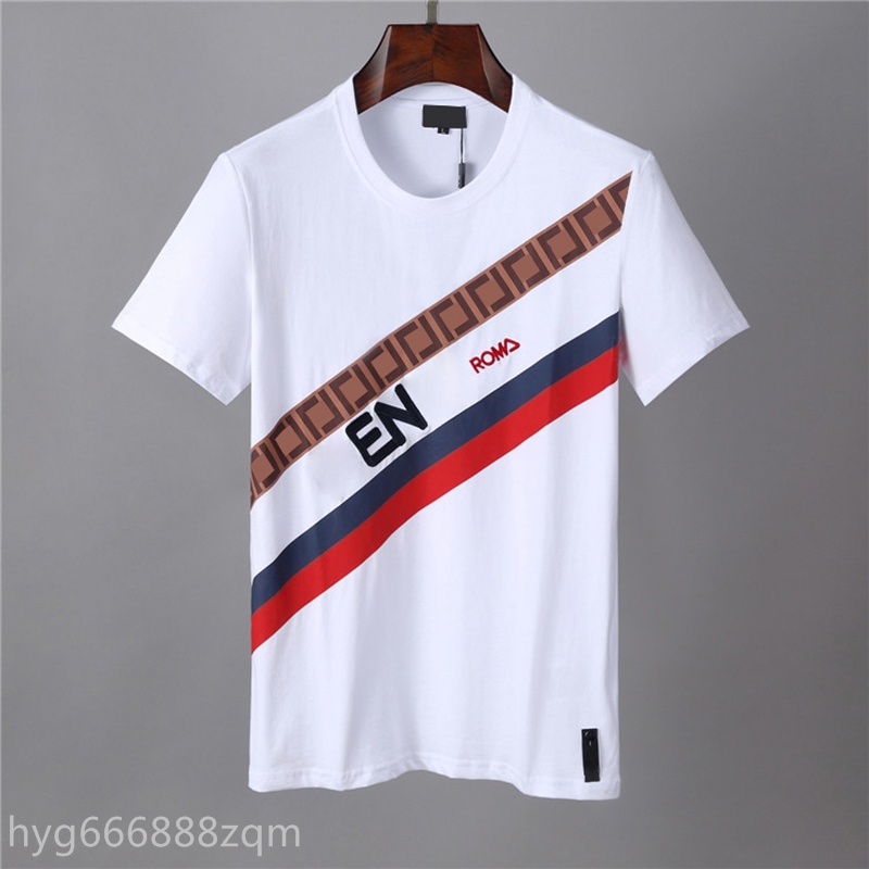 

2021 mens designer T Shirts luxury clothes letter Print Tees hip hop tee Summer Fashion shirt Casual Tops ff, White;black