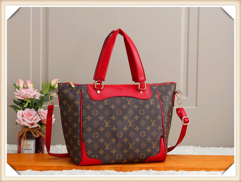 

3-7 LV Louis Fashion Crossbody Shoulder HandBag Women Purse Messenger Bags Wallet Tote Clutch Bag backpack travel men Vitton, Red;black