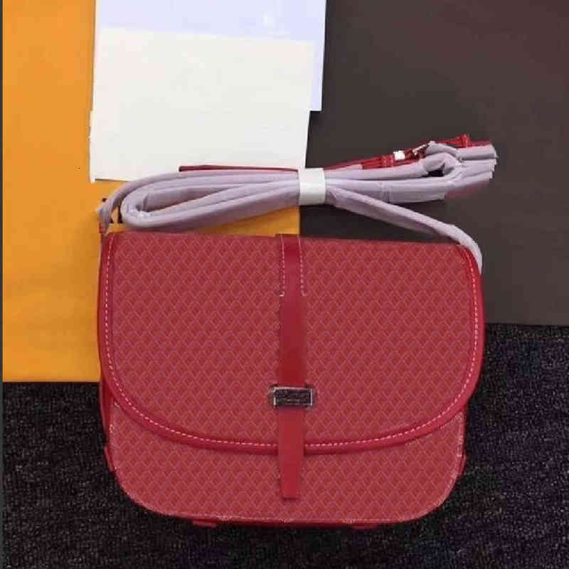 

bags star same large Shoulder Messenger bag capacity saddle dog tooth printing postman Fashion One Genuine Leather wallets Box