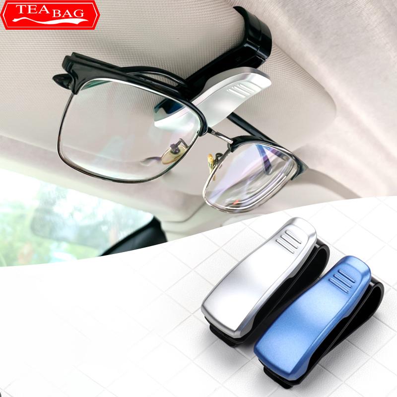 

Car Organizer Glasses Bracket Case Sun Visor Card Glass Holder Clip For Mini Cooper One S JCW R55 R56 F54 F55 F60 Accessories