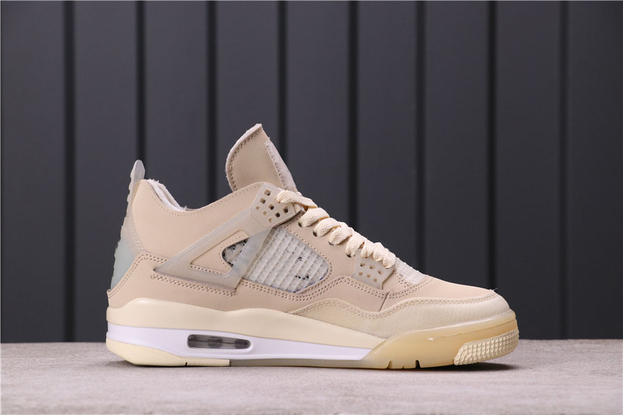 

High Version Jumpman 4 SP WMNS Basketball Designer Shoes Off Union 4S White Outdoor Running Trainers Sports Come With Box