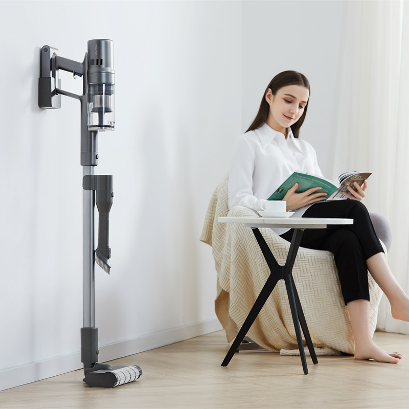 

EU instock] TROUVER Power 12 Cordless Vacuum Cleaner For Home Car Wireless Sweeping 150AW 24000Pa Strong Cyclone Suction Multi Brush Catcher myyshop