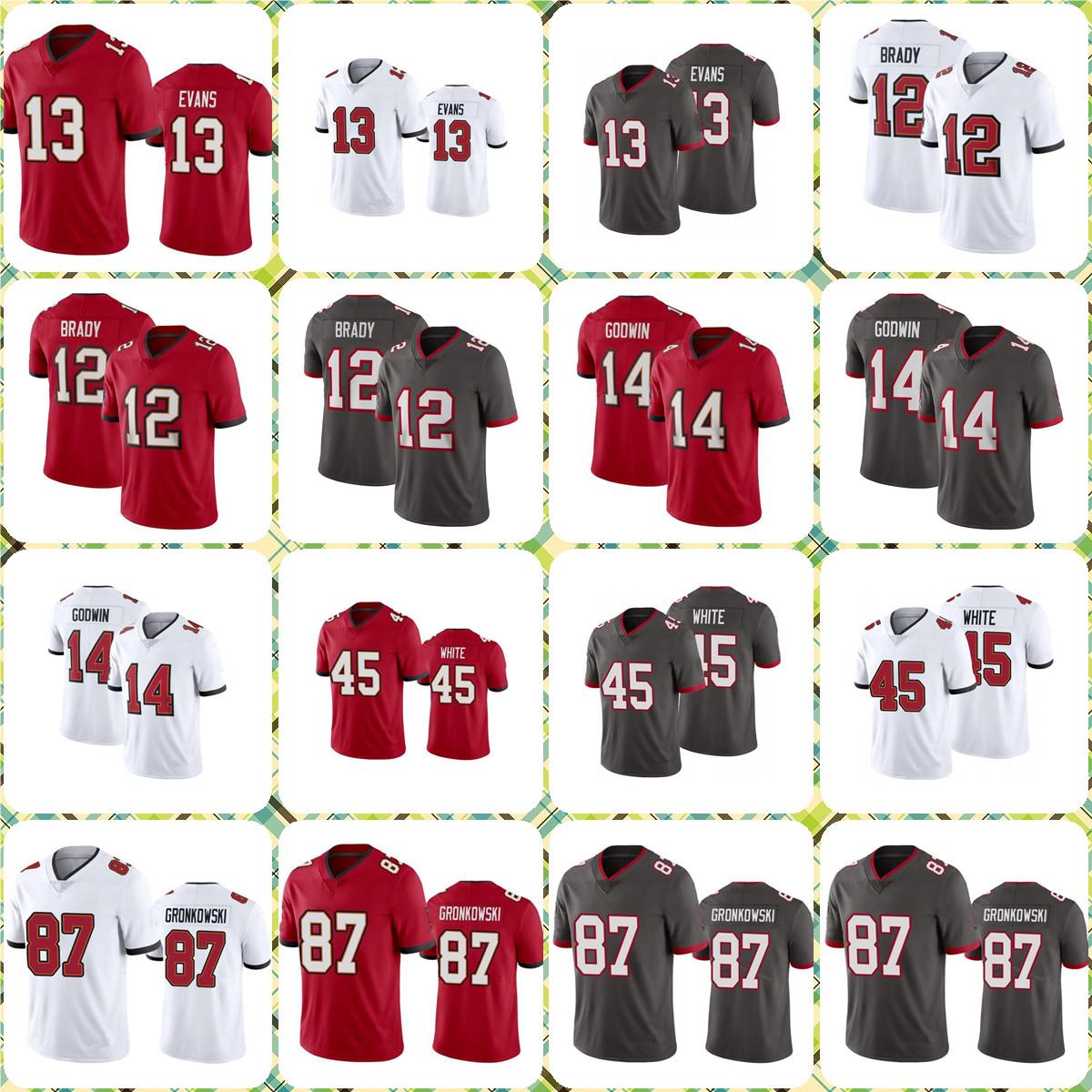

12 Tom Brady 10 Mac Jones Jersey Rob Gronkowski 2 Kyle Trask Gilmore Hightower Damien Harris Mike Evans Chris Godwin Winfield Jr., Youth size s-xl (haidao)