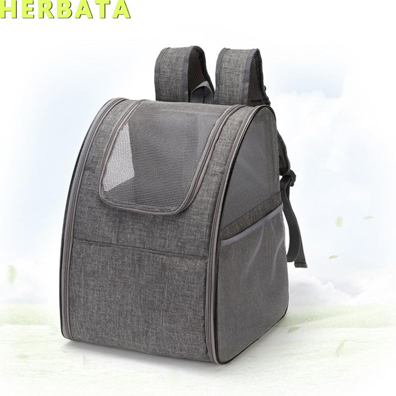 

Outdoor Cat Mesh Carrier Backpack Breathable Pet Bag For Dogs Fashion Portable Bags Comfort Small Medium Dog, Blue