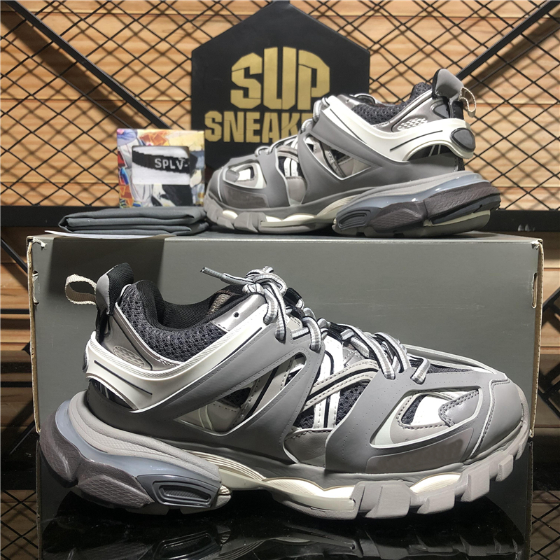 

Top Quality Men Triple S Clear Luxurys Designer Dad Shoes Tripler Paris Sneaker 3.0 Trainer Combination Crystal Bottom Women Fashion Sneakers With Box Size 36-45 EUR, Color 1