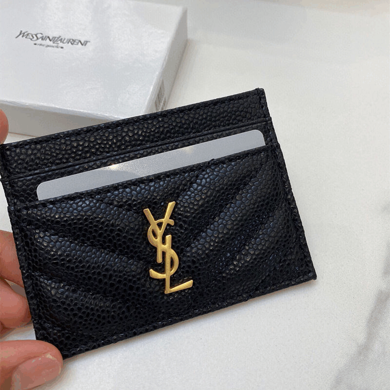 

Women Card Holder Ladies Clutch Wallet Black Small Leather Bag Caviar Coin Purse GG's LOUIS's VUTTON's VITTONings LVs YSLs