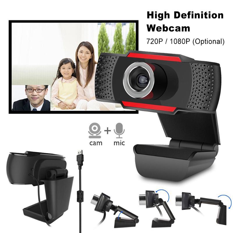 

Webcam 1080P Full HD Web Cam USB Camera With Microphone Plug And Play Computer For Video Conference Online Teaching Webcams