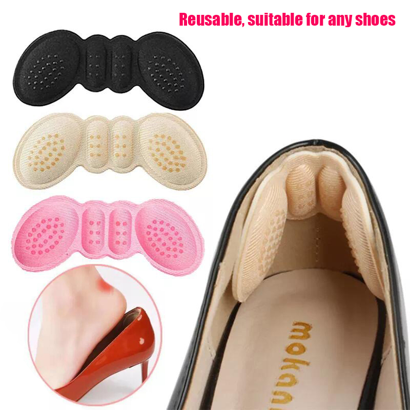 

Insoles For Shoes Pads Silicone Gel Heel Cups Protector Backs Sneakers Spur Patch Adhesive Foot Care Insert Sticker Relief Pain