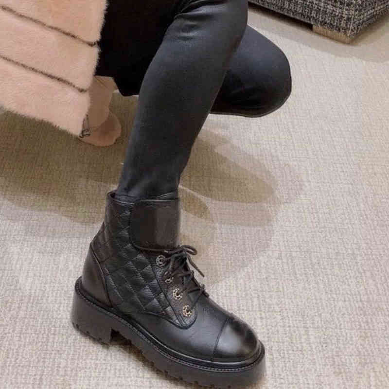 

boots fashionable women's martin boots girl motorcycle velcro with thick soles shoes 952b, Black