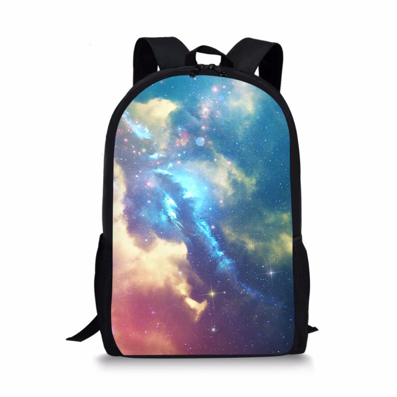 

Cool Galaxy 3D Print 16Inch Kids Backpack For Boys Girls Elementary School Bags Children Bagpack Student Book Bag Schoolbag