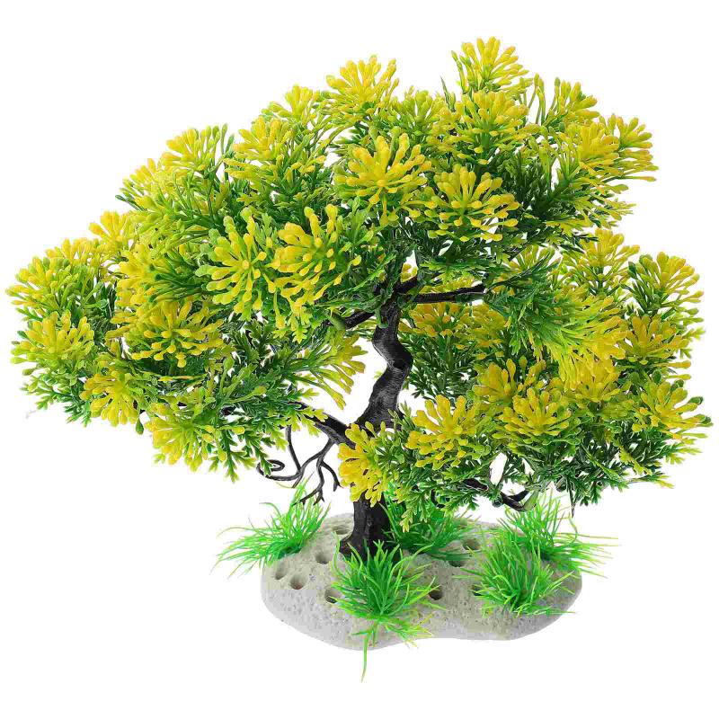 

Decorations Simulated Tree Aquarium Landscaping Decor Fish Tank Artificial Statue