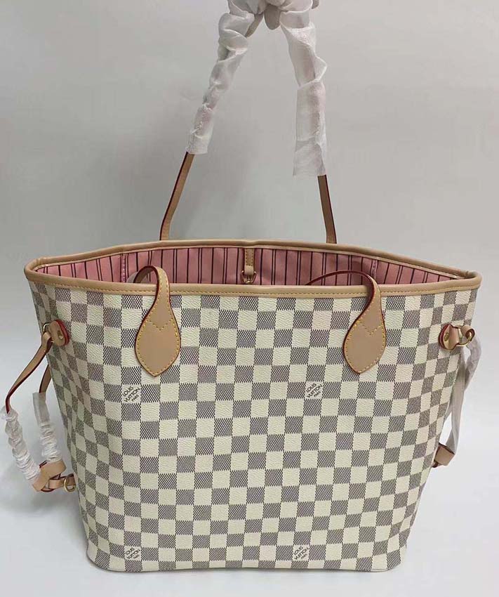 

Women Designer Handbag Shoulder Bag Shopping bags Totes Classic Brown purse date code serial number checker tote grid flower 05, Dust bag