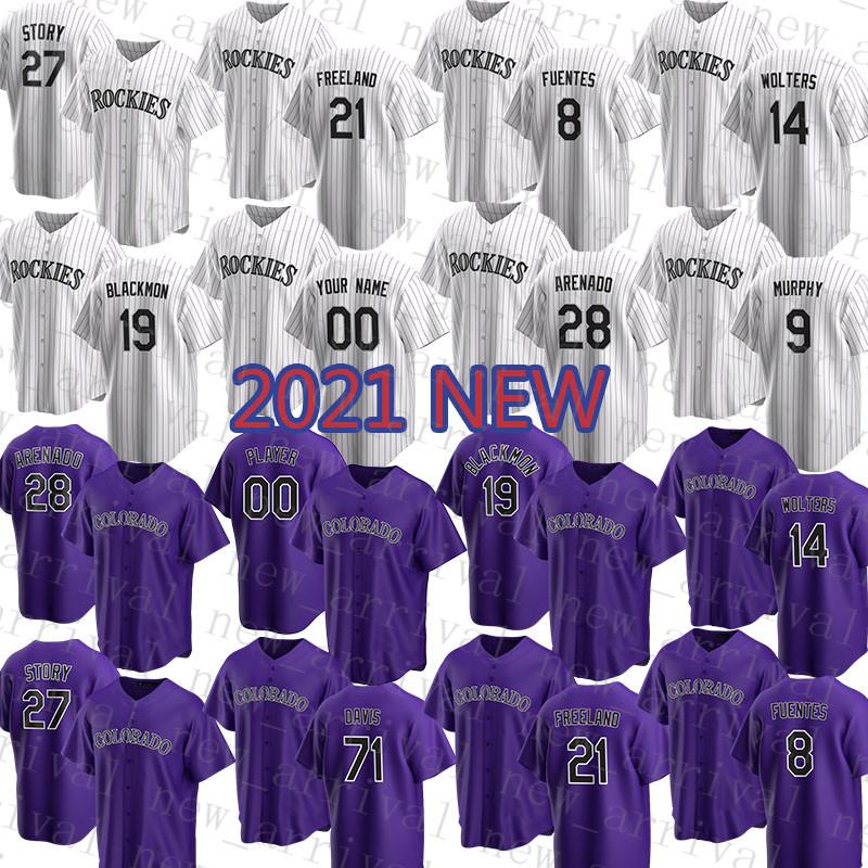 

Colorado Custom Rockies Baseball Jersey 28 Nolan Arenado 19 Charlie Blackmon 27 Trevor Story 44 Jose Mujica 71 Wade Davis 9 Daniel Murphy CHRAP, Custom(laohu