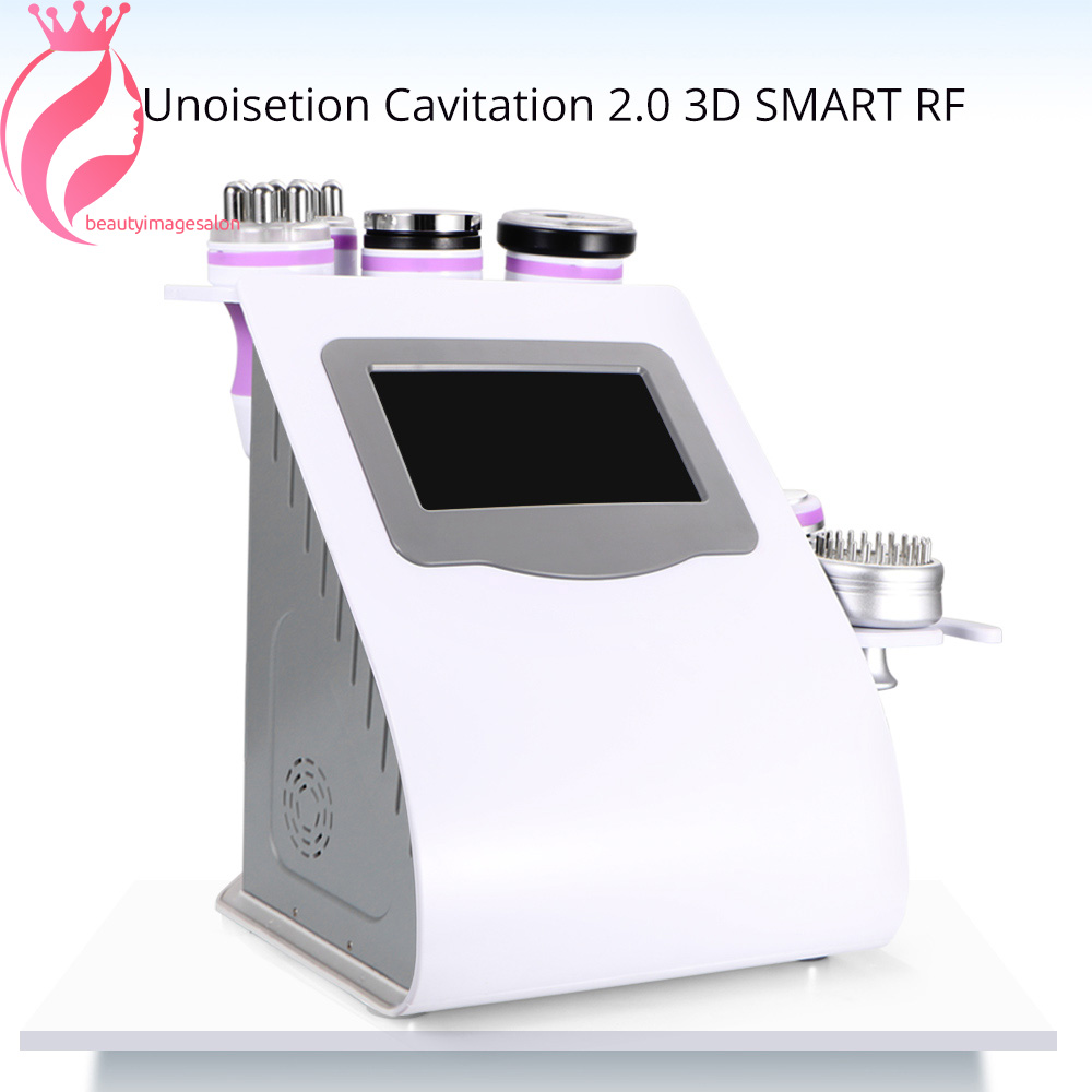 

8in1 Slimming Ultrasonic 40K Cavitation Vacuum Radio Frequency Micro Current Cold Hammer Photon Machine Spa
