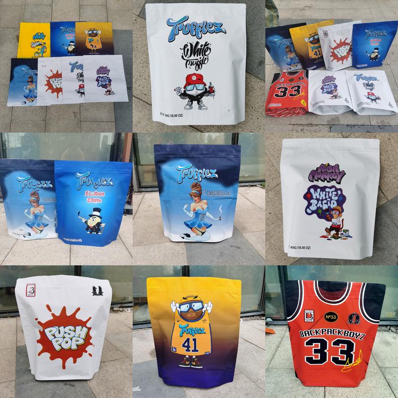 

1 Pound High Monkey 454g Flower Packaging 16 Oz Mylar Bags 1lb Trufflez Cinderlla 16oz Backpackboyz 33 Push Pop White Truffle Bacid jllkex