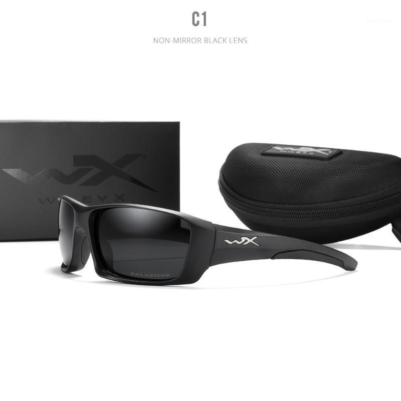 Lunettes de soleil 2021 Brand Hommes Polarized Lens TR90 Cadre Lunettes de conduite Femmes UV400 WX01 Wileyx 9 Couleurs