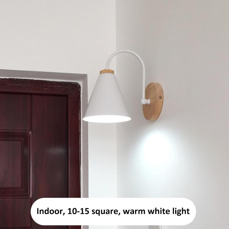 

Lamp Covers & Shades Triangle Wall Night Light Iron Bedside Minimalist Durable Illumination Style Outdoor Corridor Lights