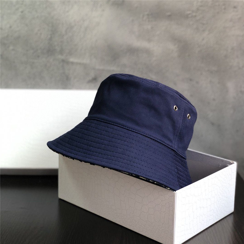 

Men Women Casquette Designer Reversible Bucket Hat Full Letter D Fashion Luxury Sunhat Designers Caps Hats Mens Outdoor Baseball Cap Bonnet, Blue