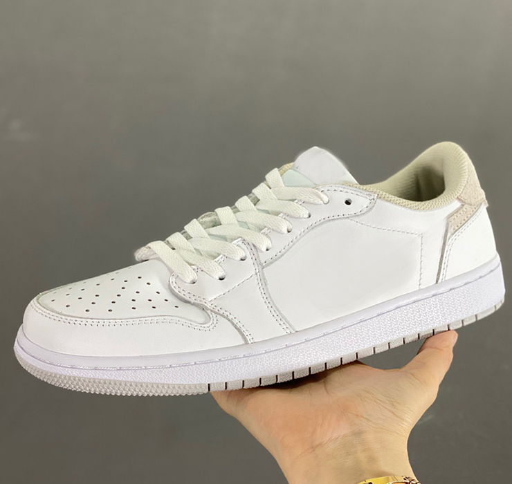 

1 Low Spades Men womens Basketball Shoes 1s OG Neutral Grey Sneakers DJ5185-100 CZ0775-100