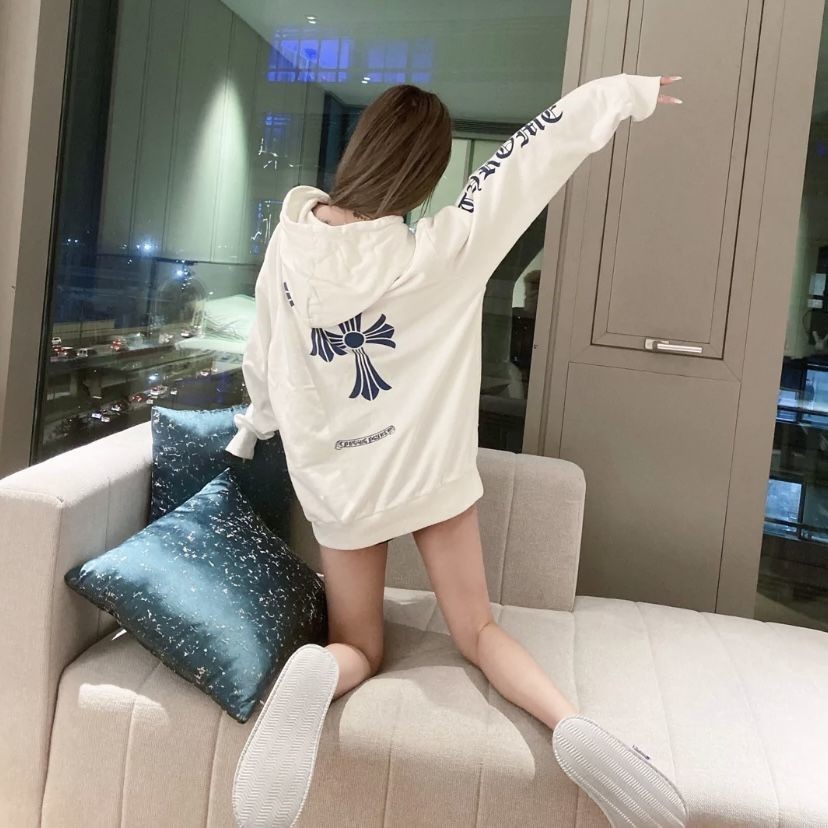 

and Autumn Spring New Croxin Thin Hooded Sweater Women's Korean Loose and Versatile Cross Top Long Sleeve, Black