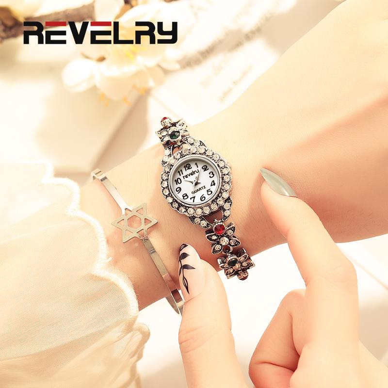 

Wristwatches REVELRY Women Watch Simple Quartz Lady Waterproof Wristwatch Female Fashion Casual Watches Clock, R966
