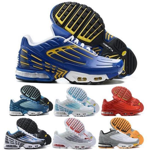 

Tn Plus 3 Running Shoes For Men Women Tuned Tns III Og Tennis Trainer Sneaker Deep Royal Topaz Gold Purple Nebula Laser Blue 2022 Outdoor Jogging Walking, Black