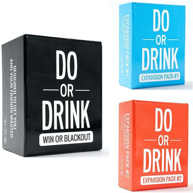 

Do or Drink Party Card Game for College Camping 21st Birthday Parties Funny Men and Women Board games